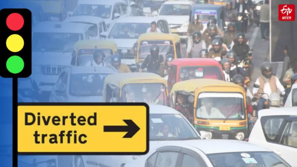 meerut route diversion holi 2026 hapur road modipuram baghpat bridge rohta tank