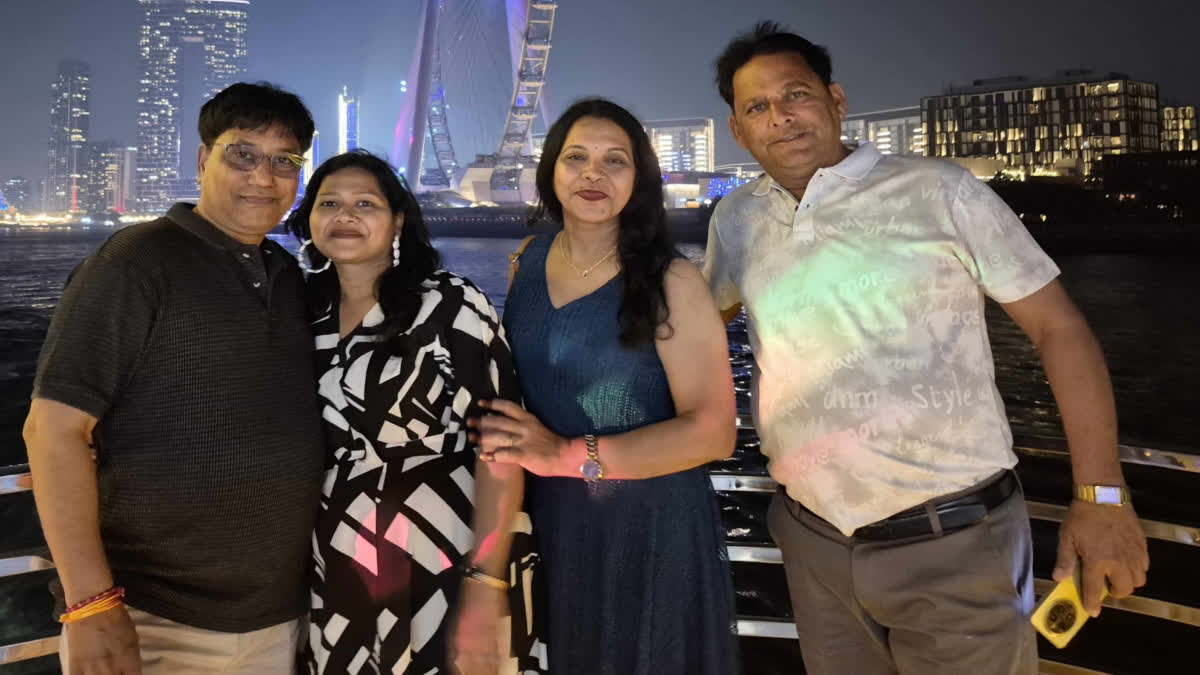 Khandelwal and Garg families exploring Dubai