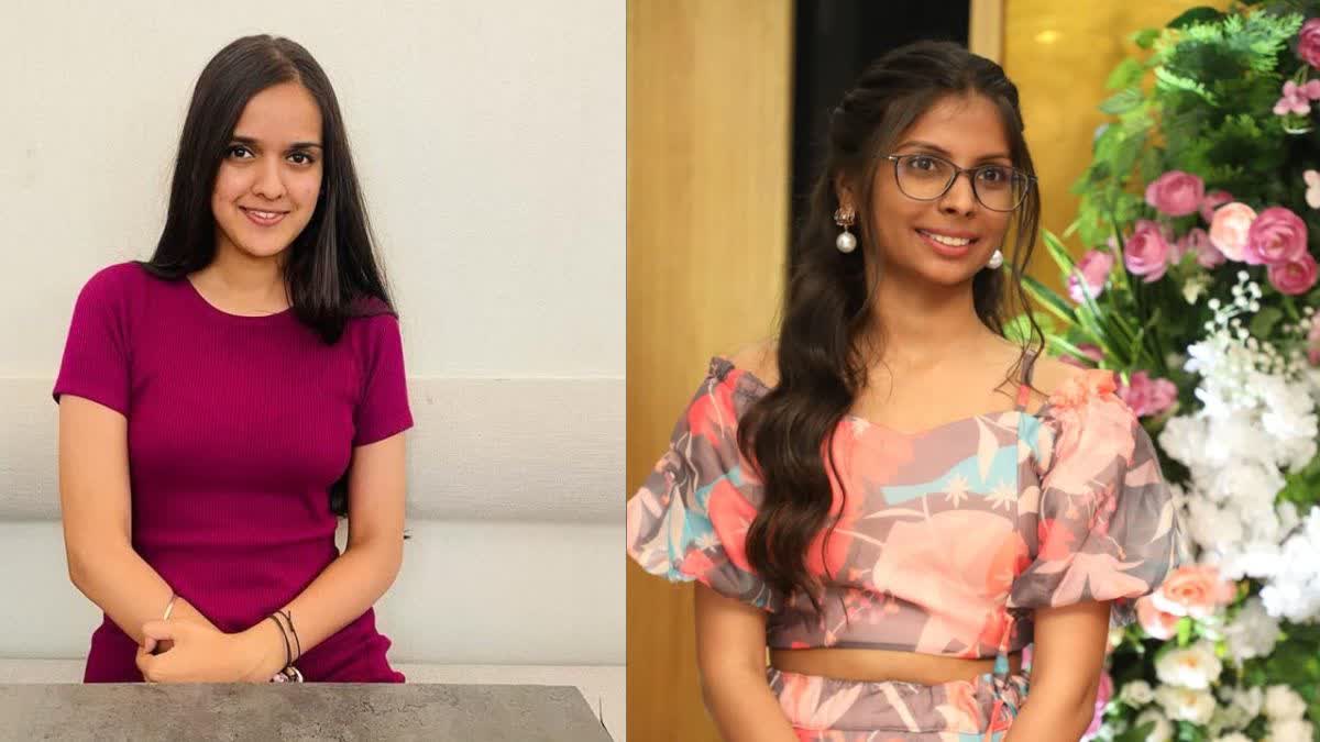 धीरांशी जैन और सृष्टि अग्रवाल