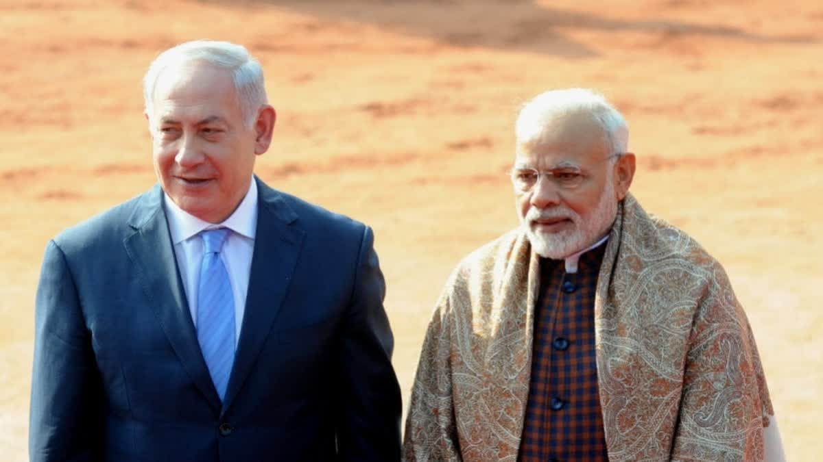 MIDDLE EAST CRISIS  PM NARENDRA MODI  BENJAMIN NETANYAHU  US ISRAEL ATTACK ON IRAN