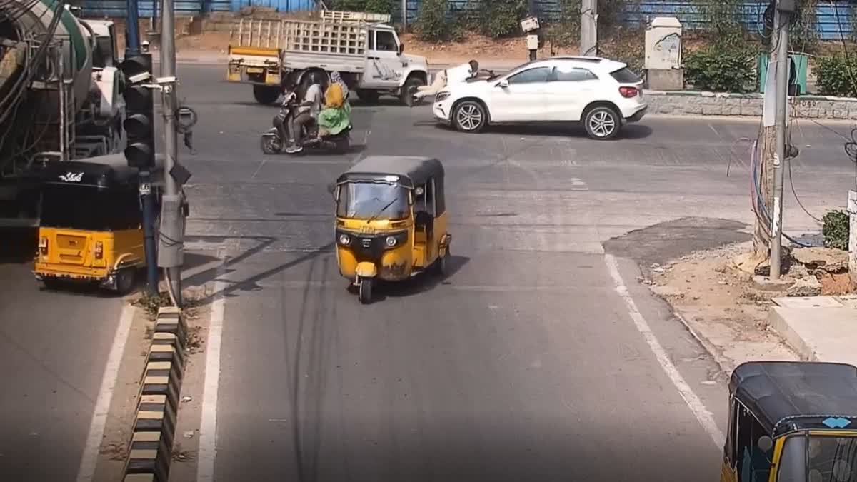 Caught On CCTV: Drunk Youth Hits Constable, Drags Him On Mercedes-Benz Bonnet In Hyderabad