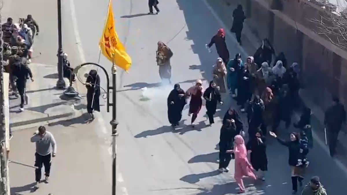 Amid Shutdown And Restrictions Protests Continue In Kashmir Against Khamenei Killing