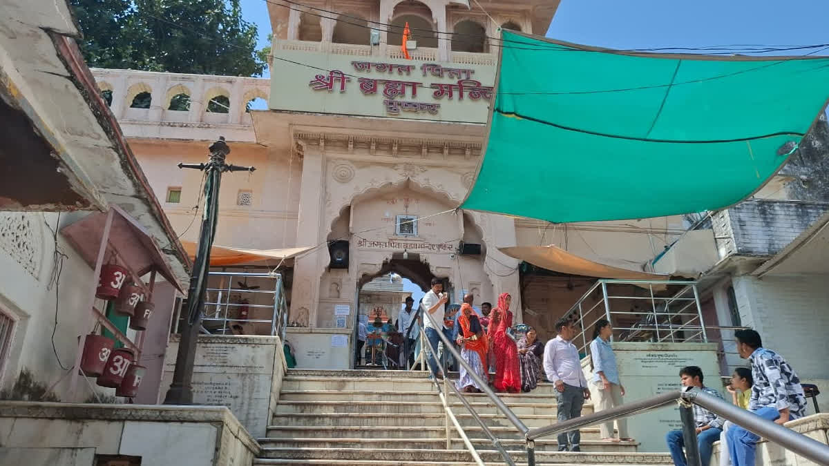 Brahma Temple in Pushkar