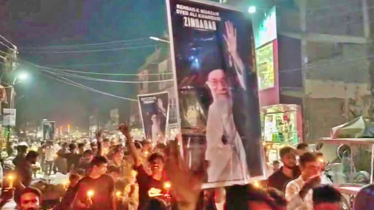 CANDLE MARCH IN PALAMU