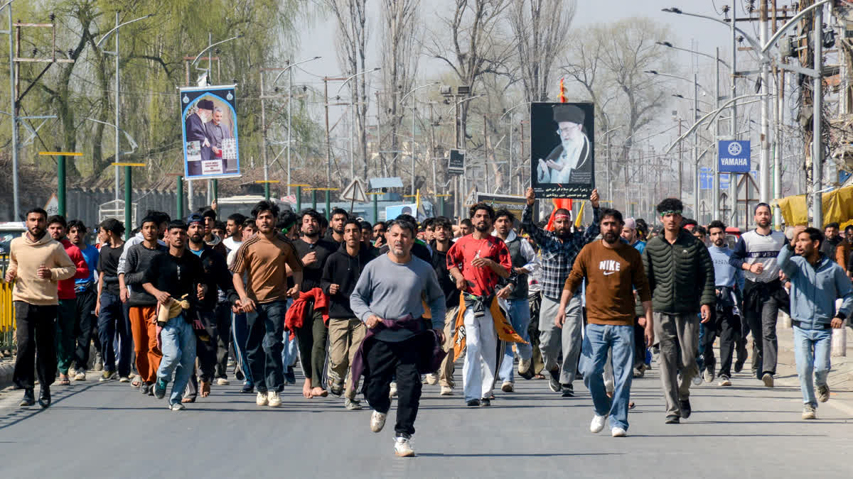 अयातुल्ला खामेनेई की मौत के खिलाफ प्रदर्शन: कड़े प्रतिबंध के बीच घाटी में आज 'पूर्ण बंद' का असर Kashmir Shutdown