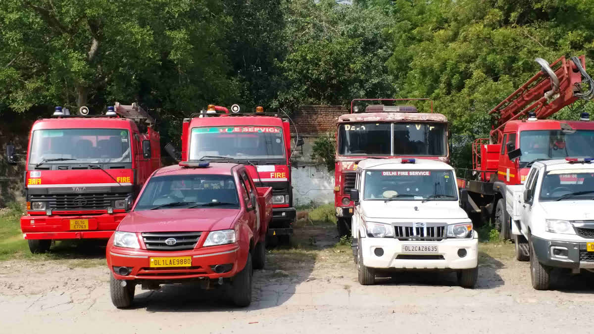 Ahead of Holika Dahan, the Delhi Fire Service deployed over 90 fire tenders at designated locations.
