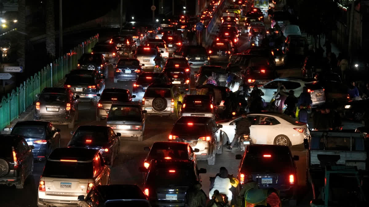 In Pictures | Lebanese People Fleeing After Israeli Strikes