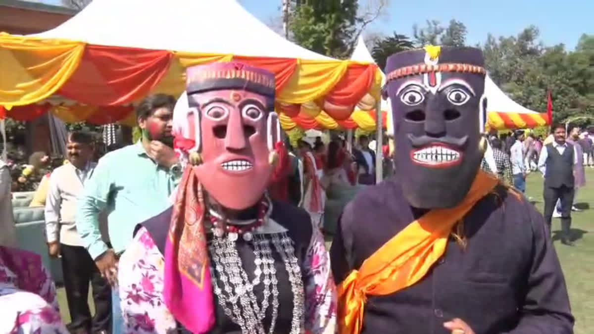 Holi Milan Ceremony at CM residence