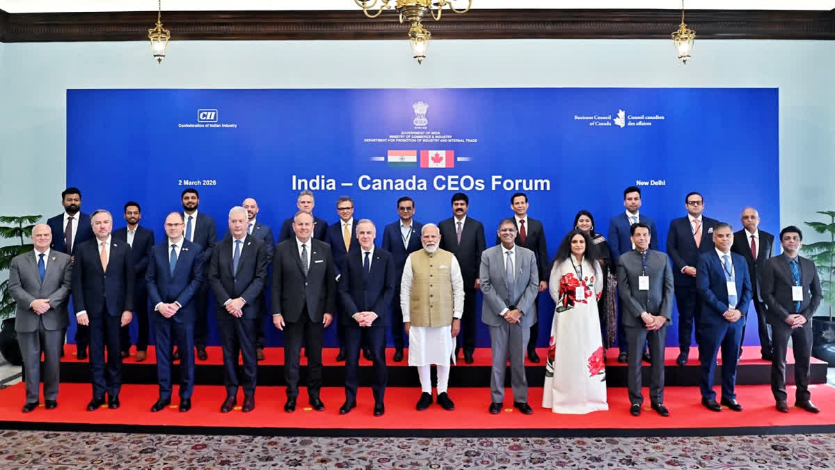 India-Canada Agree On Need To Deepen Economic Linkages; Target $50 Billion Bilateral Trade By 2030 INDIA CANADA