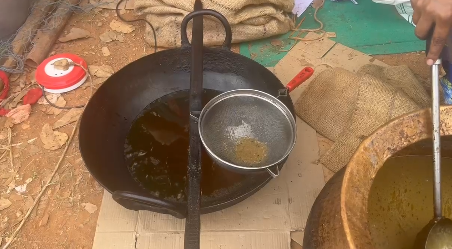Method of making castor oil