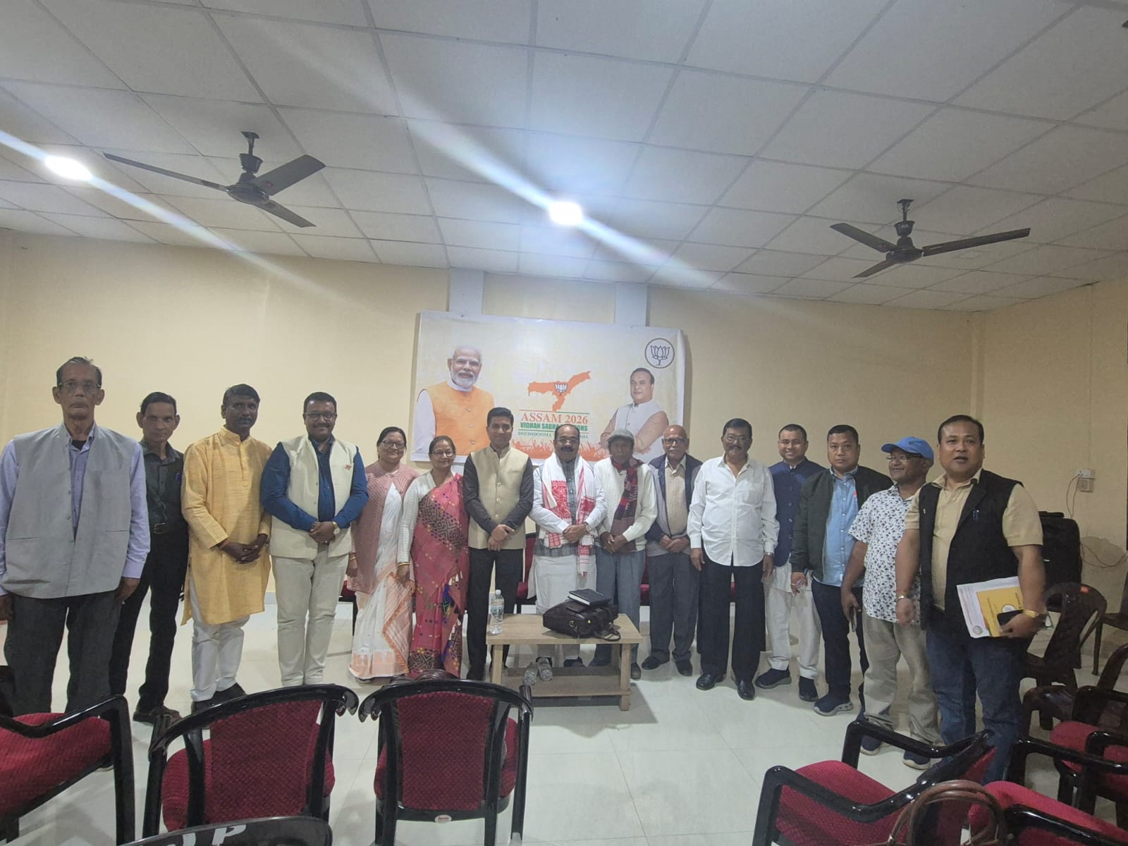 Arun Sao election campaign in Assam