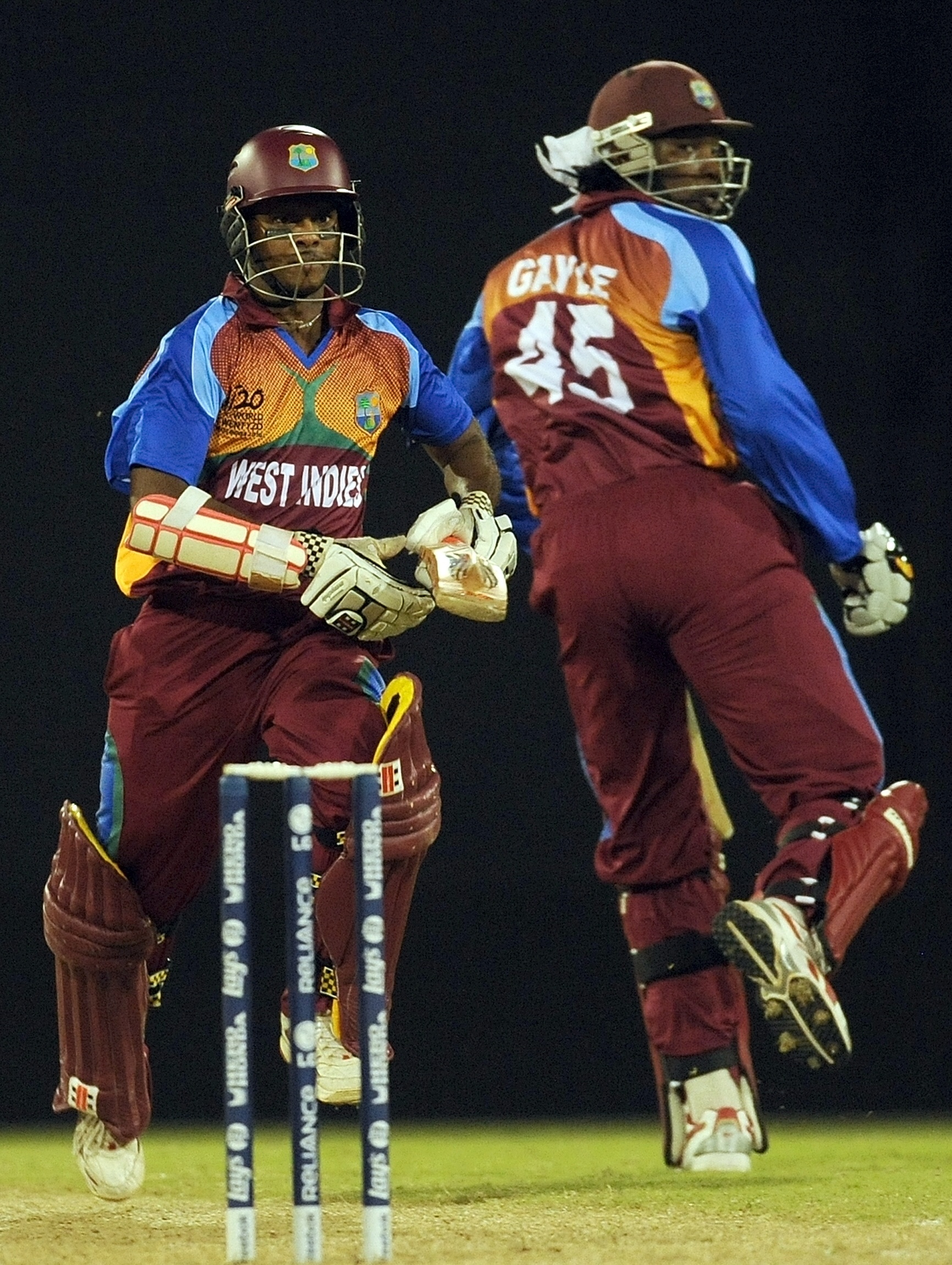 Cricketers use Zinc Oxide and wear black tape under eyes