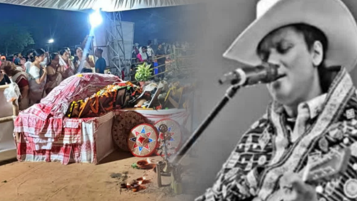 জুবিন সমাধি ক্ষেত্ৰৰ ফাইল ফটো