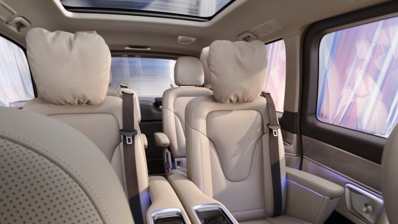 Mercedes V-Class Seating Layout