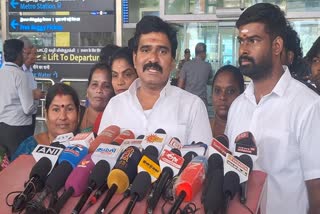 தவெக துணைப் பொதுச் செயலாளர் சி.டி.ஆர். நிர்மல்குமார் செய்தியாளர்களுக்கு அளித்த பேட்டி