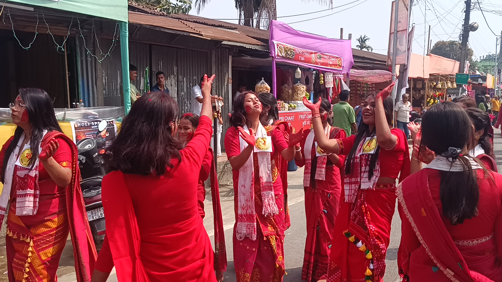 Holi Song Competition organized by Barpeta Raising Club