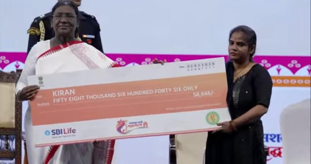 राष्ट्रपति द्रौपदी मुर्मु ने किया कई योजनाओं का शुभारंभ