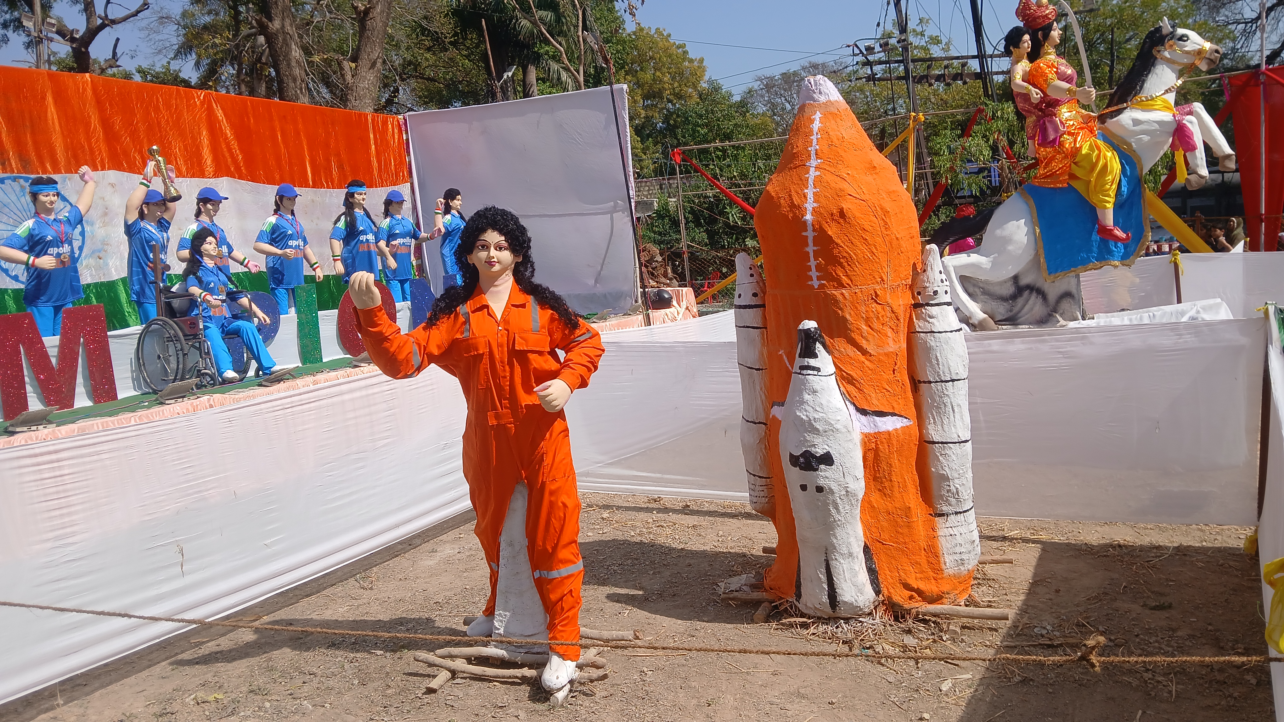 कल्पना चावला की झांकी