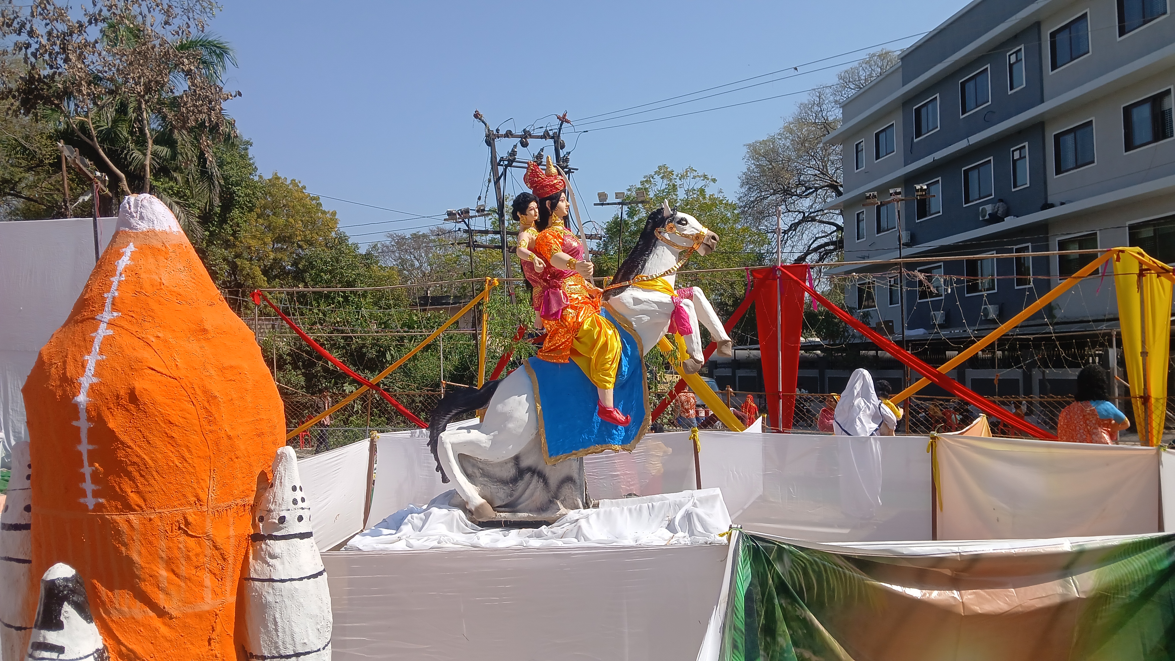 रानी लक्ष्मीबाई की झांकी