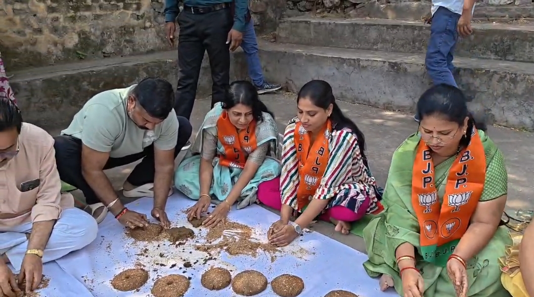 BURHANPUR SAVE ENVIRONMENT COWDUNG