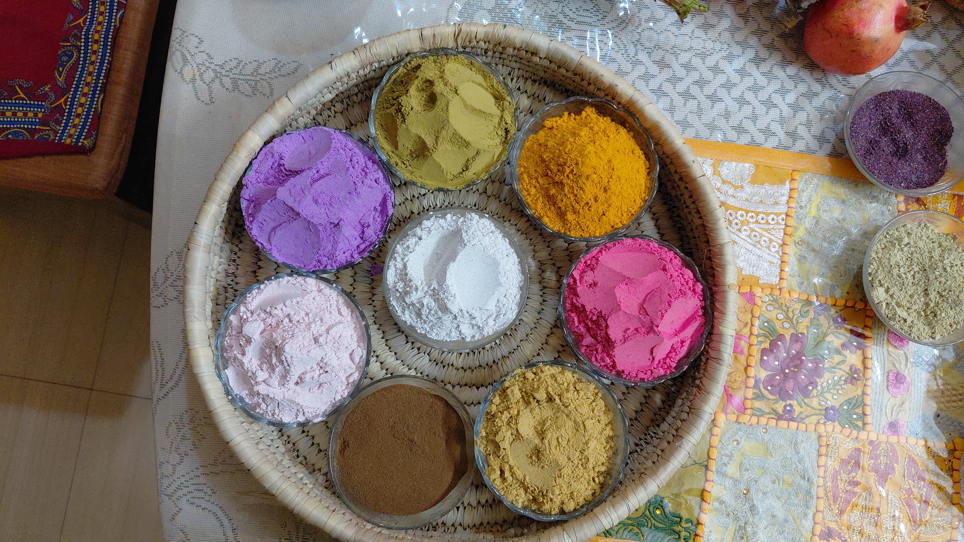 Herbal holi
