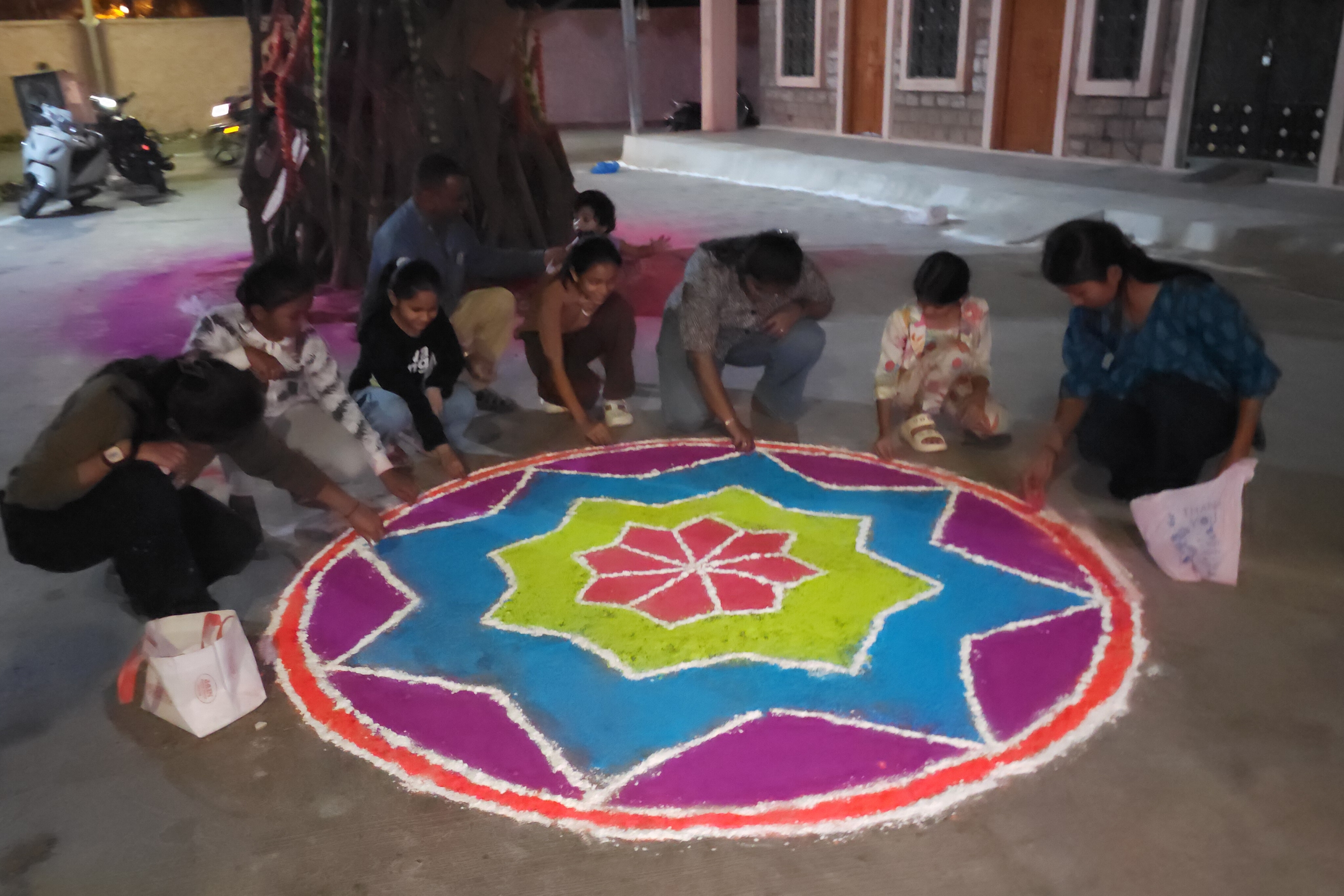 Holika Dahan in Barmer