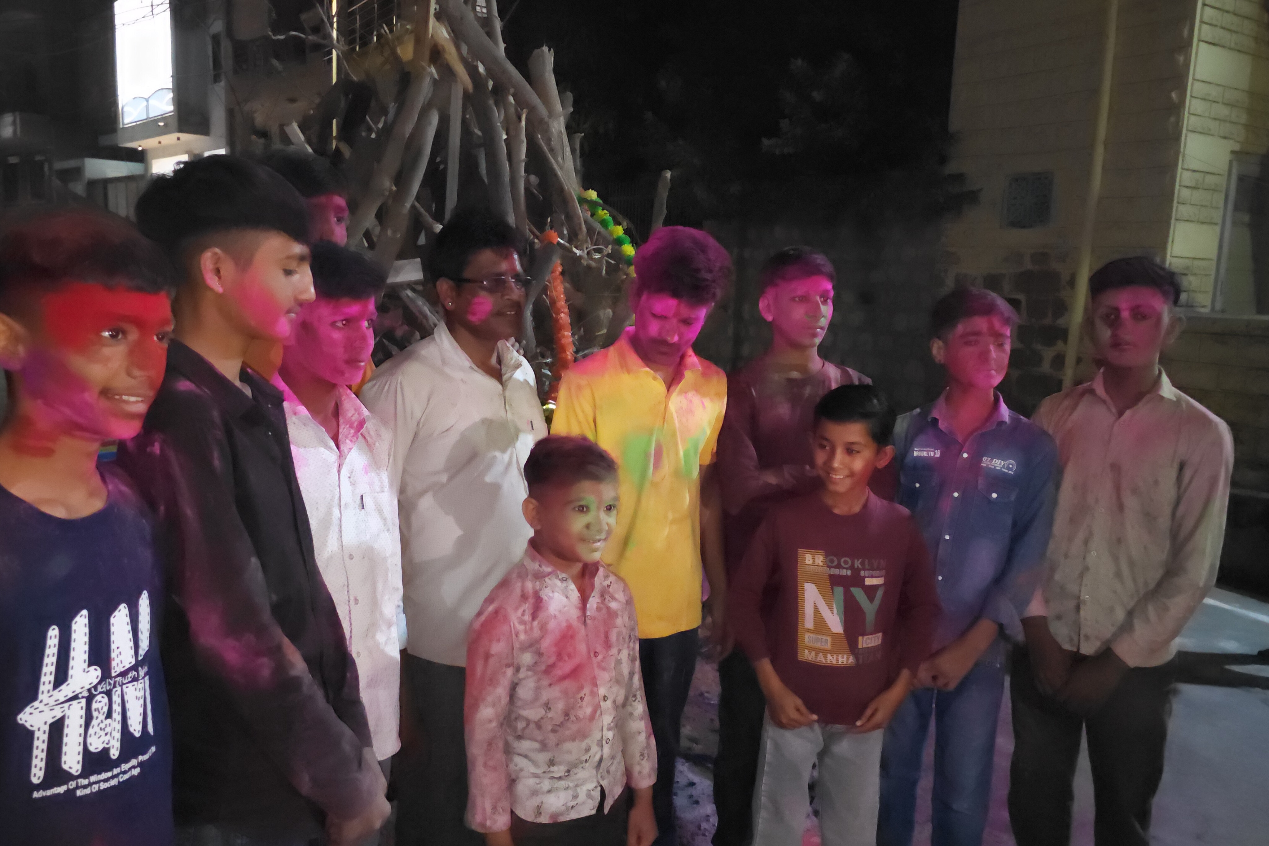 Holika Dahan in Barmer