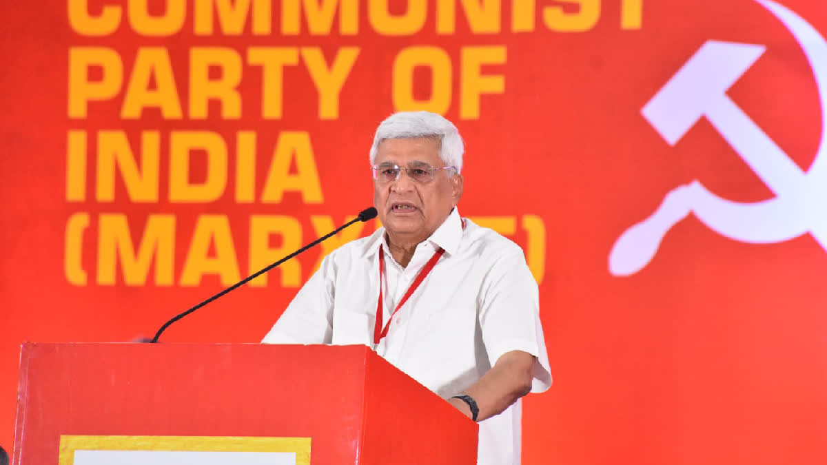 'Time To Break Hindutva-Corporate Nexus Aligned With USA': Prakash Karat At CPM's 24th Party Congress