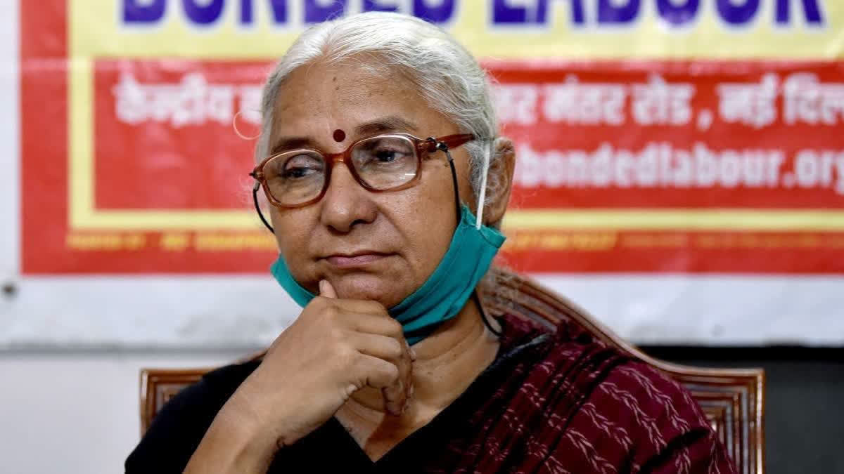 File photo of Medha Patkar