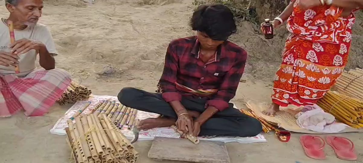 Flute making village in Morigaon