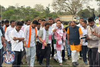 BJP president Dilip Saikia