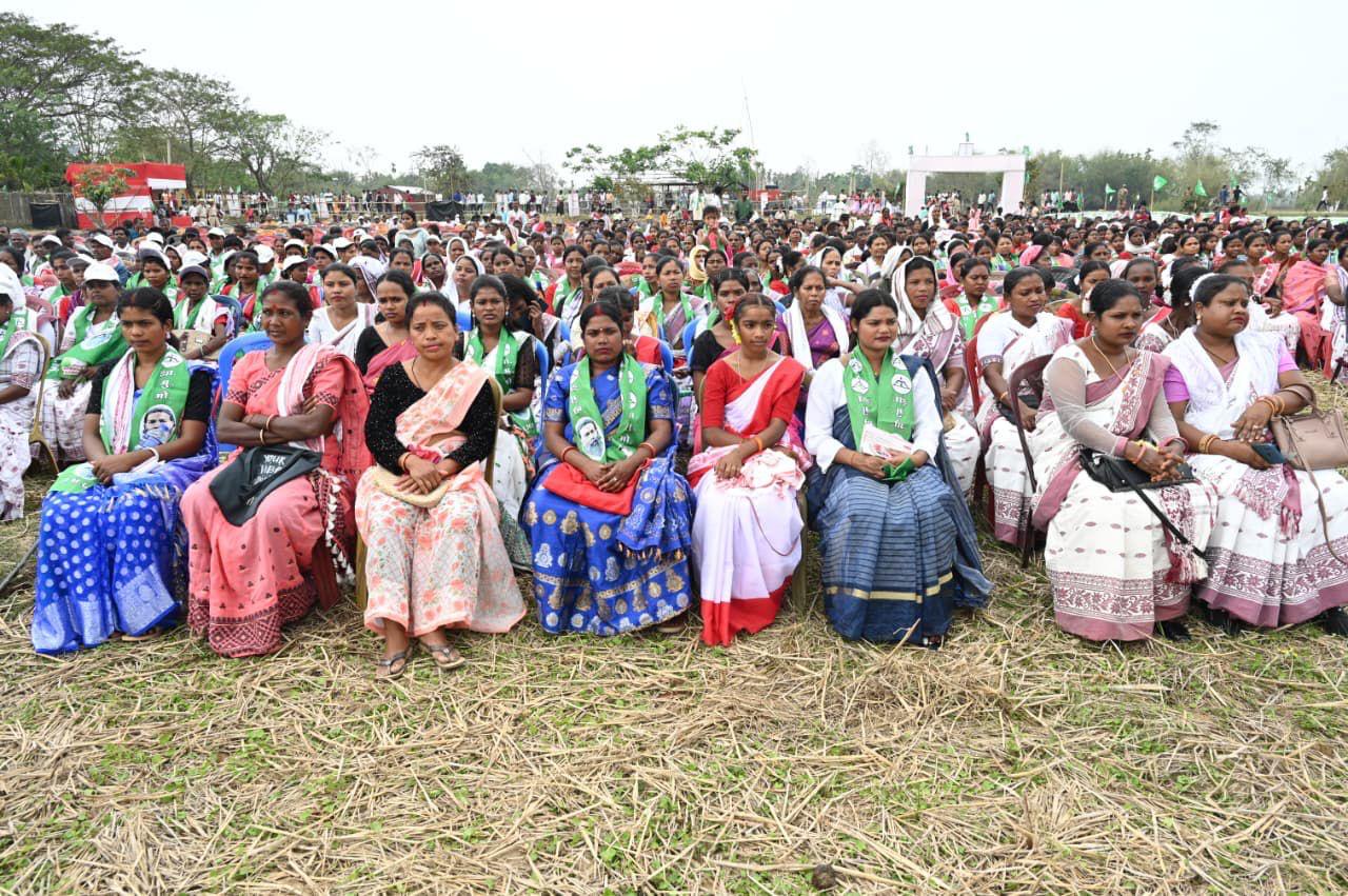 Jharkhand CM Hemant Soren campaigned for JMM candidate from Sarupathar seat In Assam