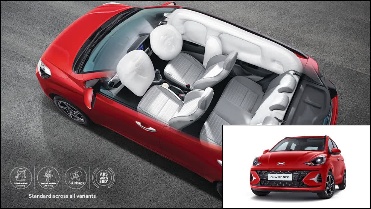 top 5 cars with 6 airbags