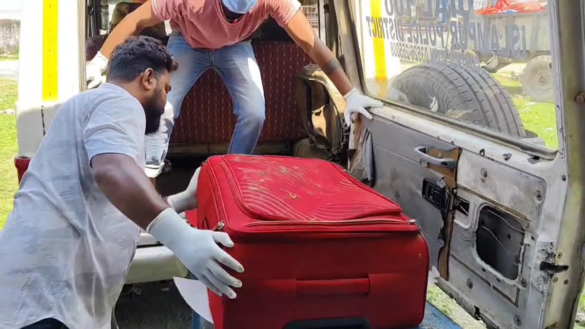 BODY FOUND IN TROLLEY BAG