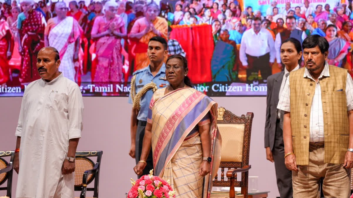 Well-Being Of Senior Citizens Essential For Guiding Families, Society: Murmu