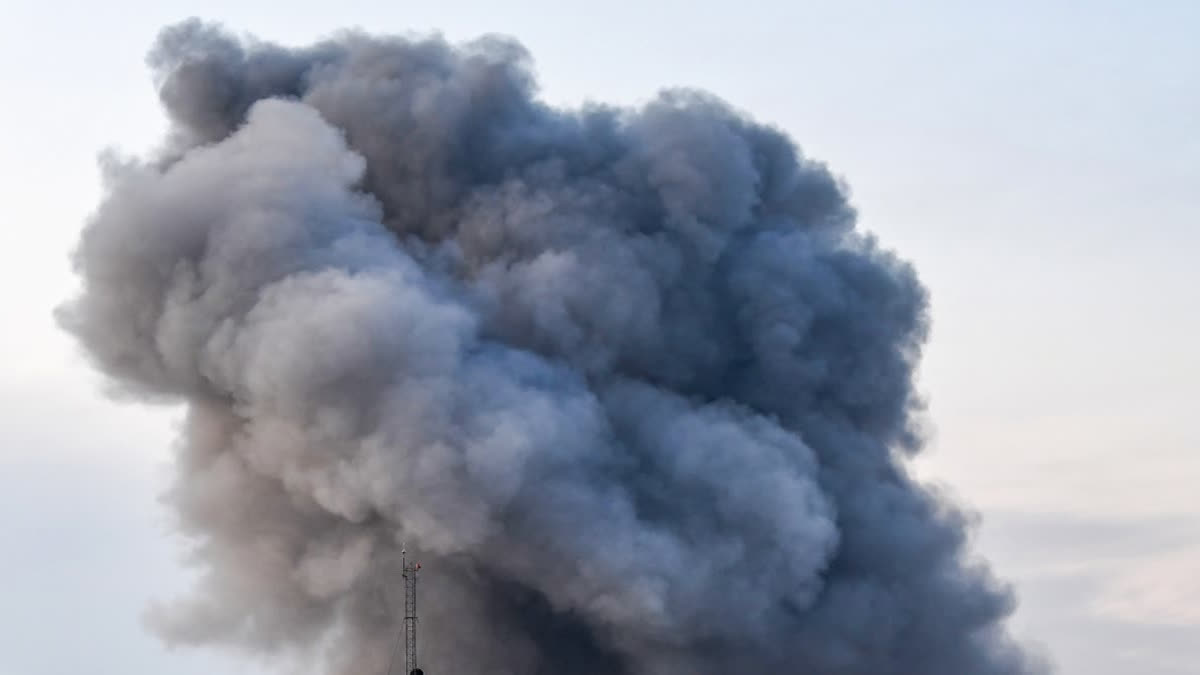 Huge explosion in Iran