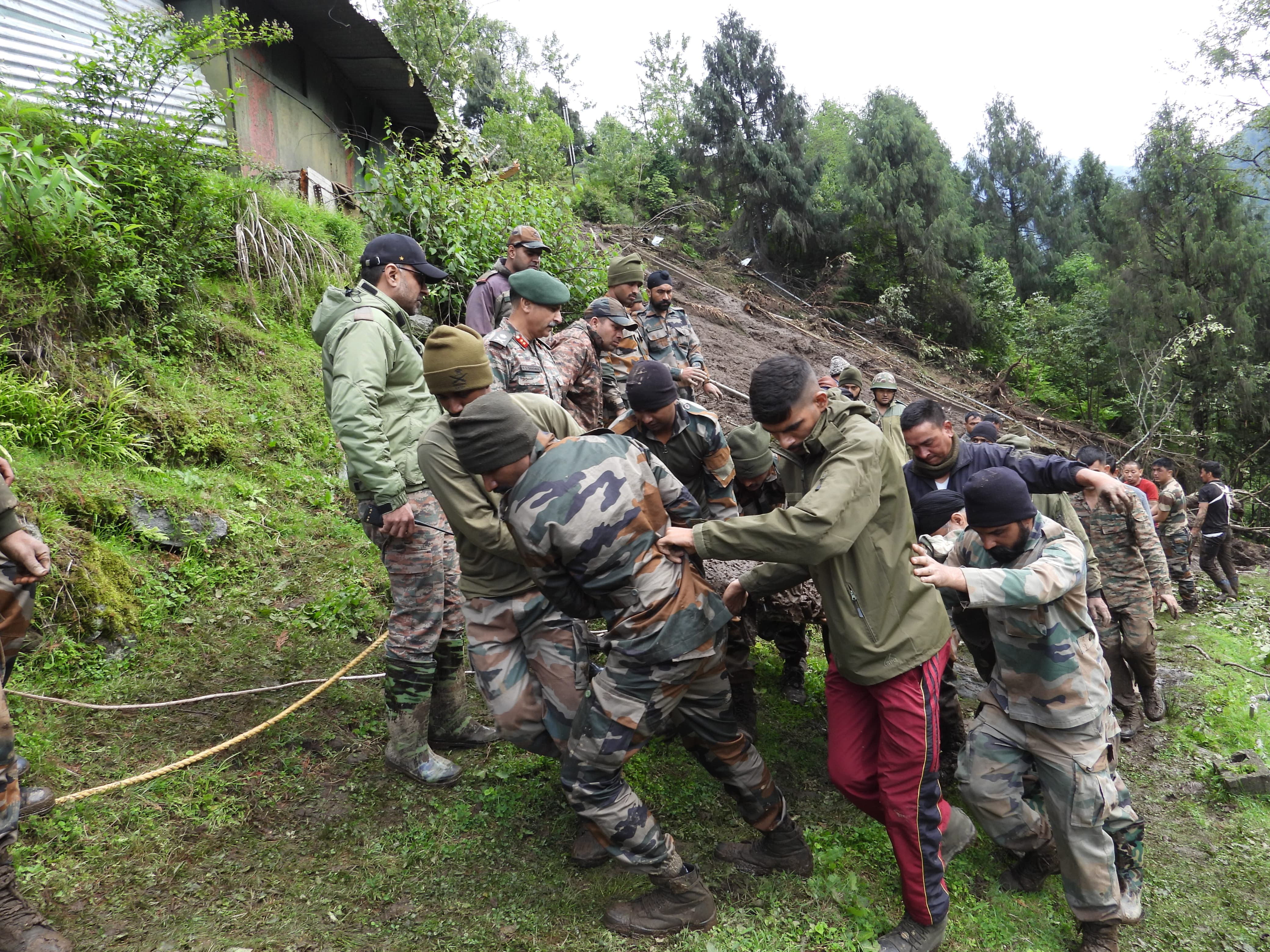 Sikkim landslides