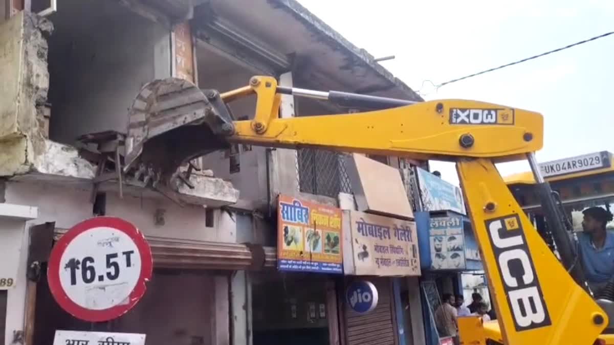 Haldwani Encroachment Demolished