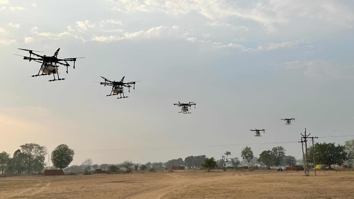 Drone technology helps farmers