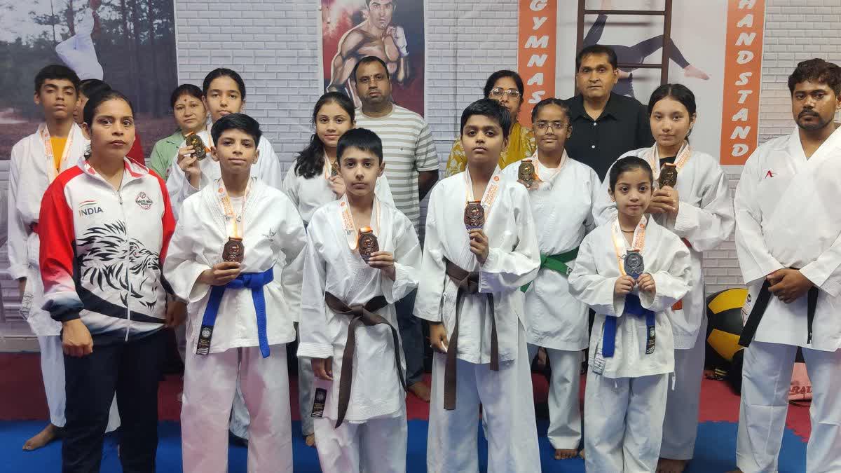 Faridabad Athletes Gold Medal