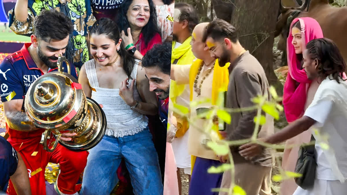 After RCB's IPL Win, Virat Kohli And Anushka Sharma Seek Premanand Maharaj's Blessings