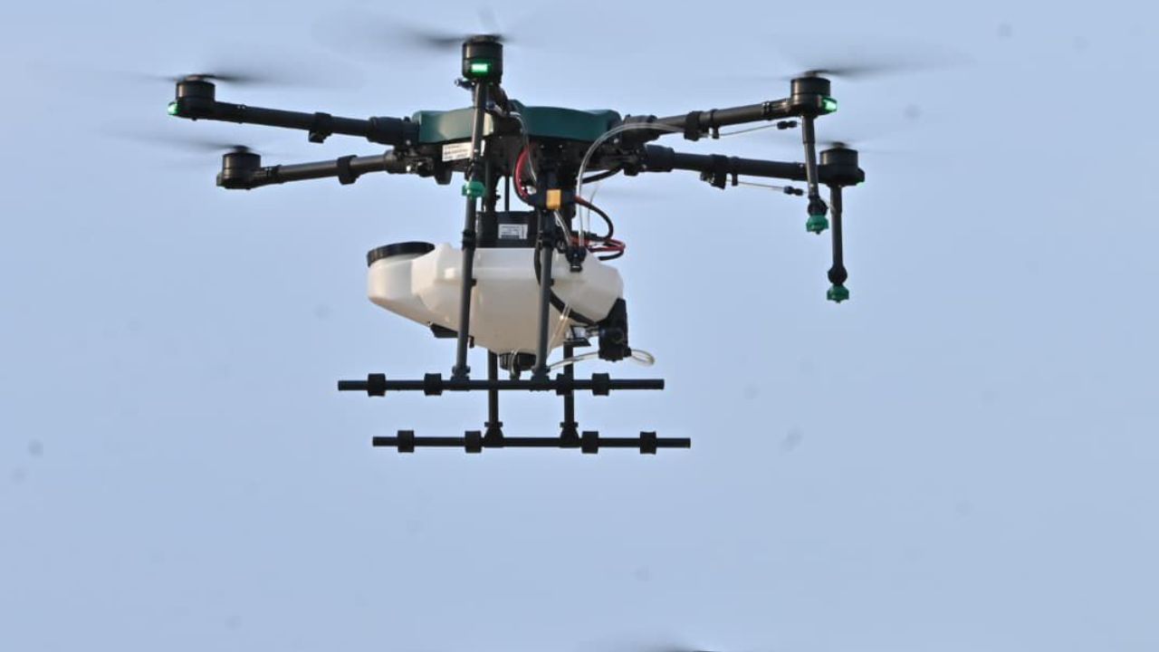 Drone technology helps farmers