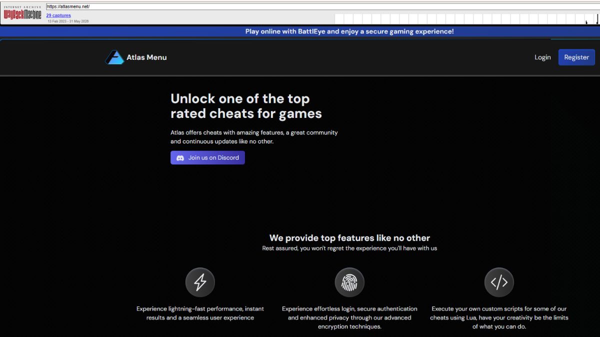 GTA V Cheating Platform Atlas Menu Suffers Major Data Breach