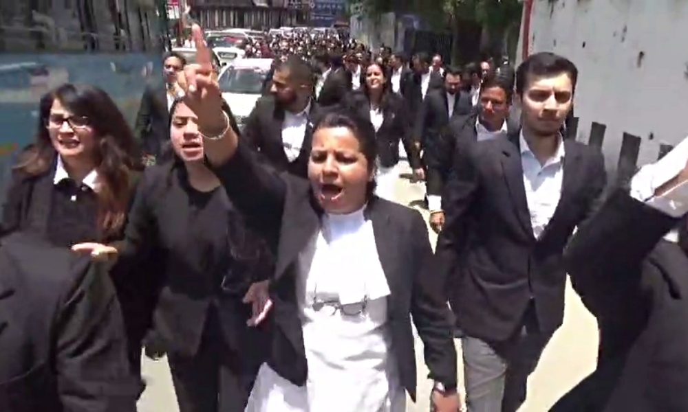 SHIMLA LAWYERS PROTEST