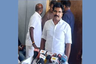 தலைமைச் செயலகத்தில் செய்தியாளர்களுக்கு பேட்டி அளித்த அமைச்சர் நிர்மல் குமார்