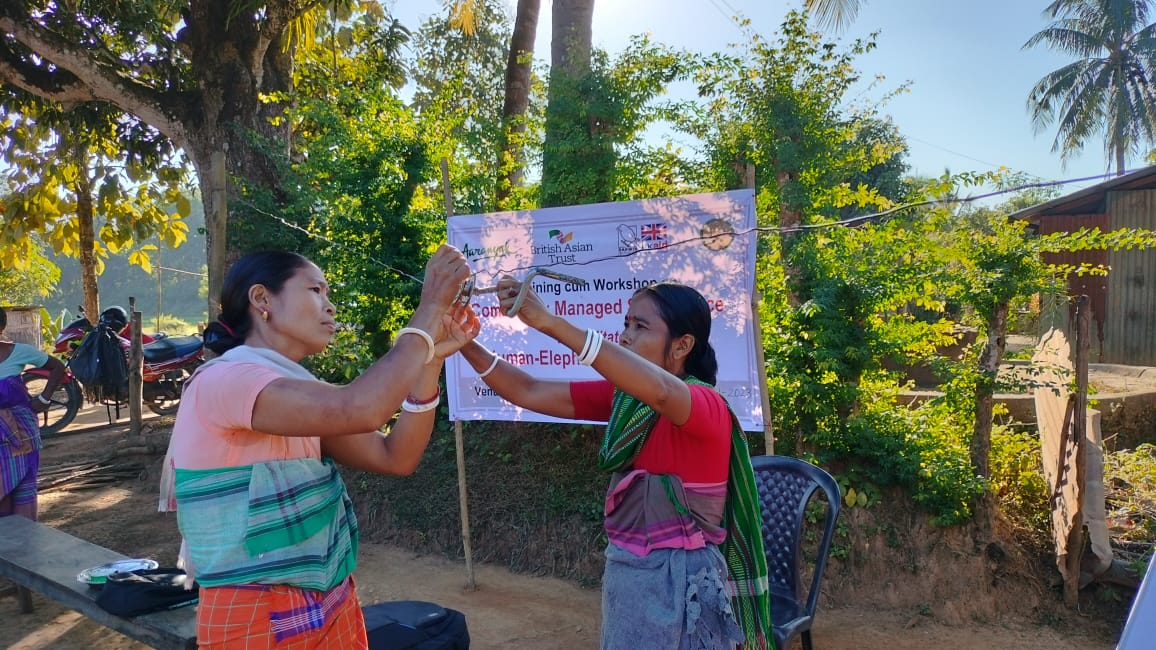 special measures taken by aaranyak to prevent man elephant-conflict in assam and Meghalaya