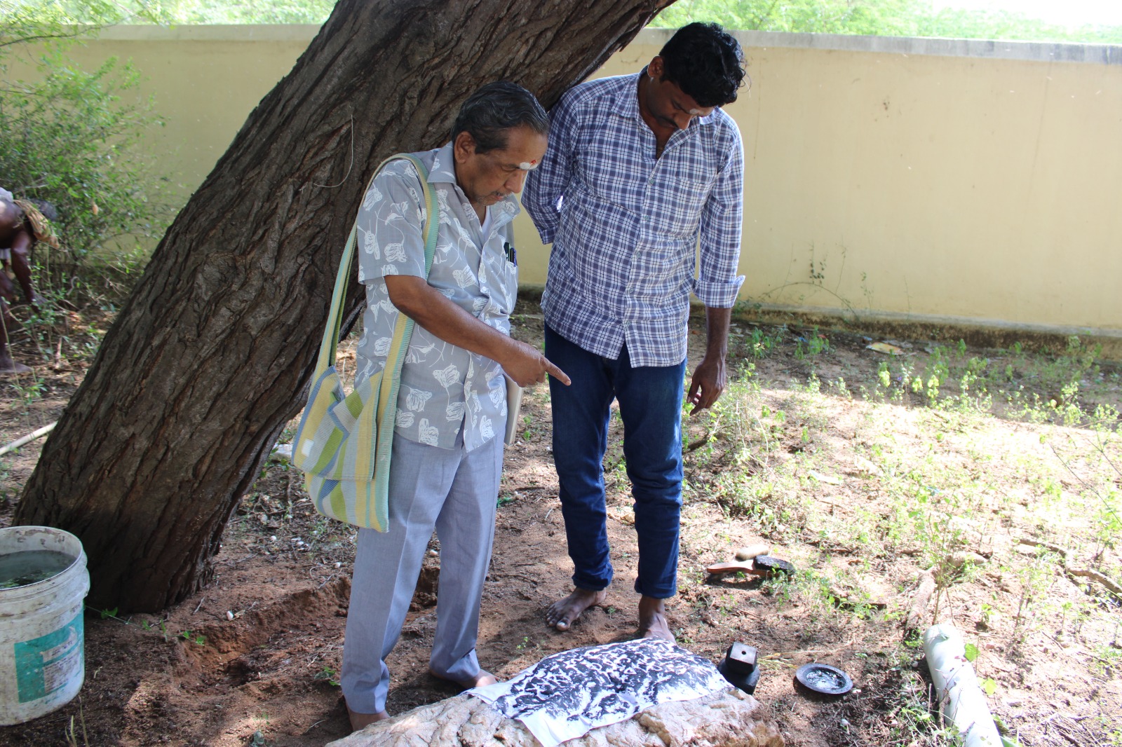 TAMILI HERO STONE  TN NEWS  ARCHAEOLOGY  HISTORY