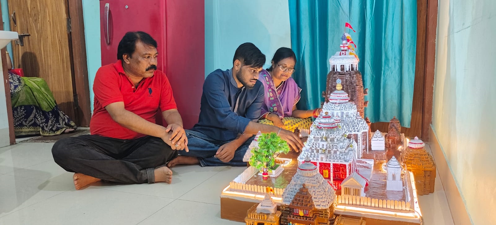 When Visually-Impaired Odisha Youth Crafts Replica Of Jagannath Temple In 8 Months, Divinity Unfolds