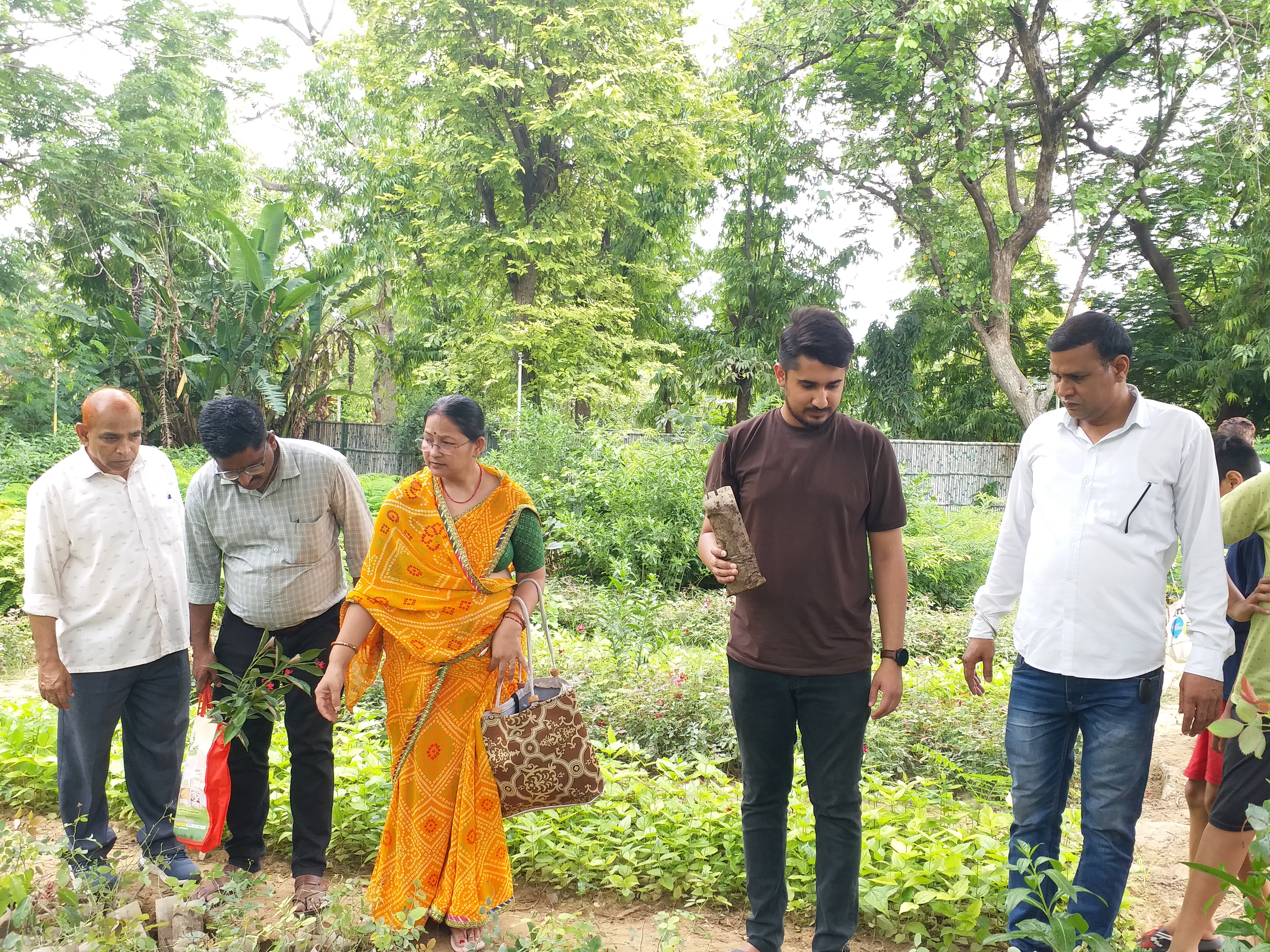 50 से ज्यादा प्रजातियों के पौधे तैयार