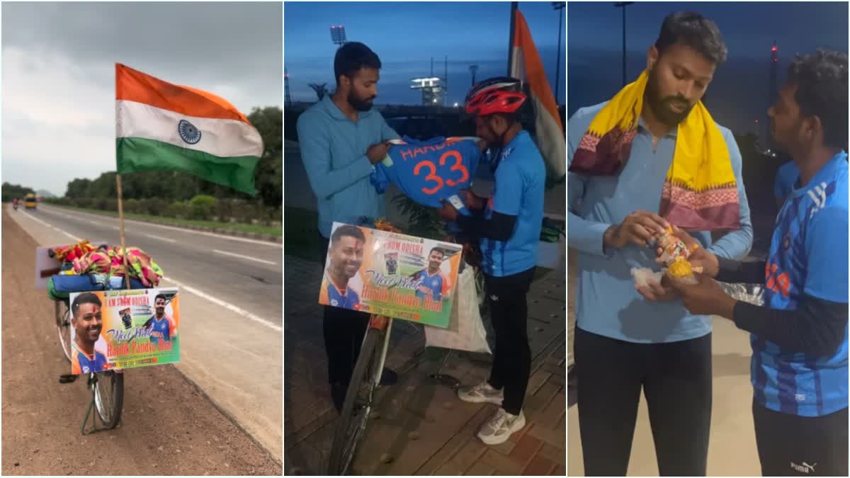 Hardik Pandya Meets Odia Fan